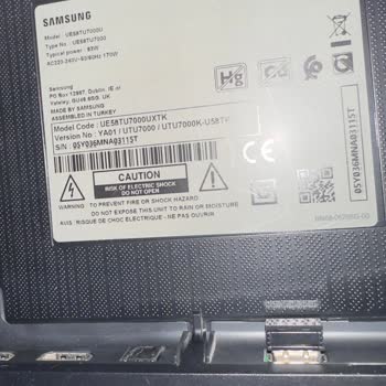 Samsung TV Arıza Sorunu 3. Kez UE58TU7000UXTK