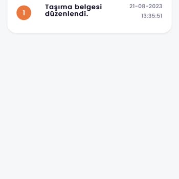 Yurtiçi Kargo Hala Taşıma Belgesi Düzenlendi Aşamasında