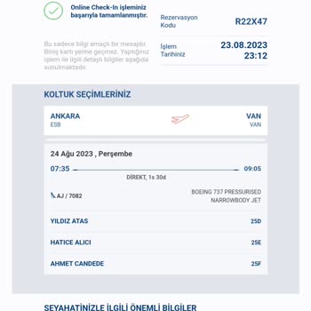 Anadolu Jet Eksik Mail Gönderdi Ve Mağdur Etti