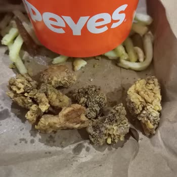 Popeyes Siyah Tavuk Parçaları Şikayet