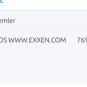 Exxen Habersiz İzinsiz Para Çekme