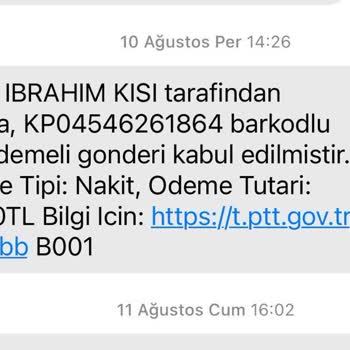 PTT Kargo Kargo Evime Gelmedi