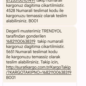 Sürat Kargo Bir Türlü Gelmeyen Kargo
