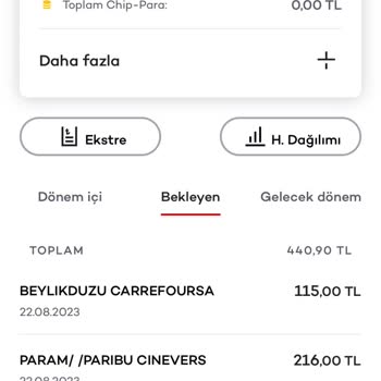 Paribu Cineverse Online İşlemlerden Çekilen Para Ve Bilet Alınamaması