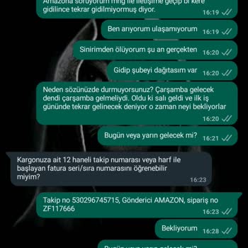 MNG Kargo Ürünümü Getirmiyor Telefonlara Da Bakmıyor