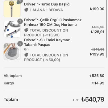 Drivse.co Web Sitesi Ürünü Göndermiyor