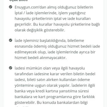 En Uygun Hizmet Ücreti İptalde Kesmesi