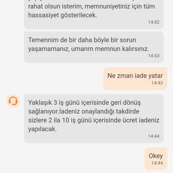 Trendyol Eksik Ve Kusurlu Ürün