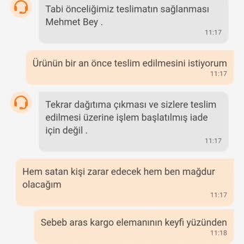 Aras Kargo Ürünü Teslim Etmek Yerine Gel Al Diyor