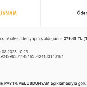 Peluş Dünyam Yanıltıcı Kargo Takip Ve İletişim Zorluğu