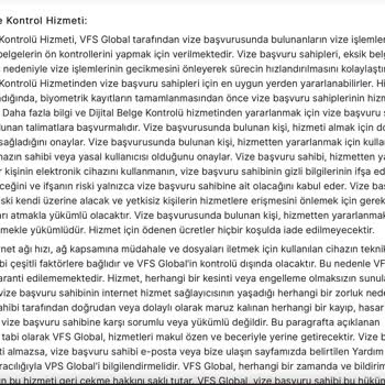 VFS Global'in Randevu Ücreti İadesi Saçmalığı