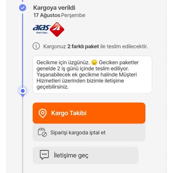 Hepsiburada Ürünümün Teslim Edilmemesi, Eksik Gönderilmesi.