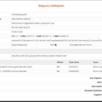 Senetsepet.com Teslim Edilmeyen Ürünler