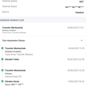 Trendyol Kargo Gecikmesi Ve Mağduriyet
