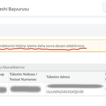 Esgaz Abonelik Feshi Başvuru Sorunu