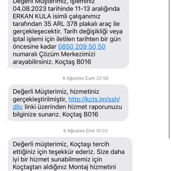 Koçtaş Forum İstanbul Paramı Aldı Ve Ürünümü Teslim Etmedi