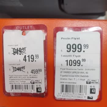 FLO Ayakkabı FLO Malatya Outlet Mağaza Mağdur Etti