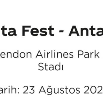 Fanta Fest Antalya Biletimiz Olmasına Rağmen İçeri Almadılar