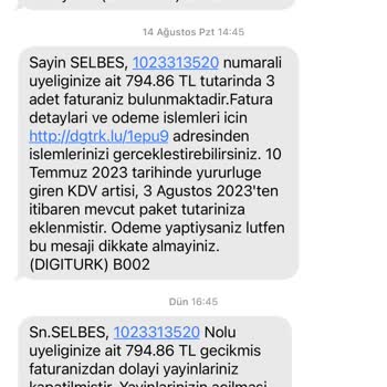 Digiturk Ve TurkNet Firmalarının Yalan Beyan İle Paket Satması