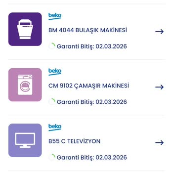 Beko Montajı Yapılmamış Beyaz Eşyaların Garanti Süresinin Başlatılması