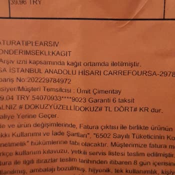 Teknosa Arızalı Ürün Sorunu