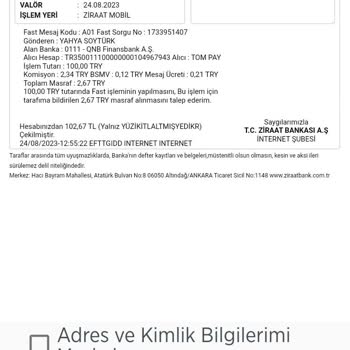 Hadi TOM Pay Hadi Kartıma Para Gelmedi