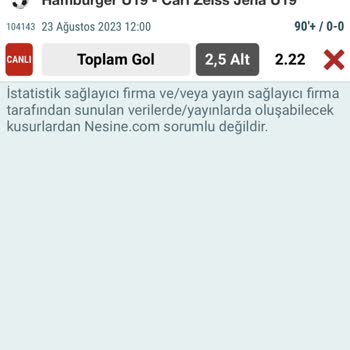 Nesine.com Kuponun Görsel Hatasından Kaynaklı Parama El Konulması