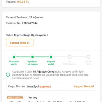 Kargom 6 Gün Oldu Gelmedi Trendyol Expres