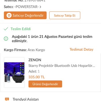 Aras Kargo Ç. Köy Papatya Şubesi