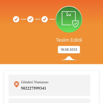 MNG Kargo Ç. Köy Teslim Edilmeye İn Ürün Teslim Edildi Gözüküyor