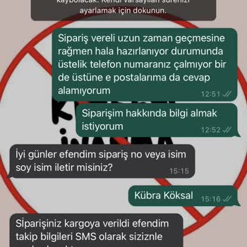 YKMkitap Siparişim Gelmedi Firmaya Ulaşılamıyor
