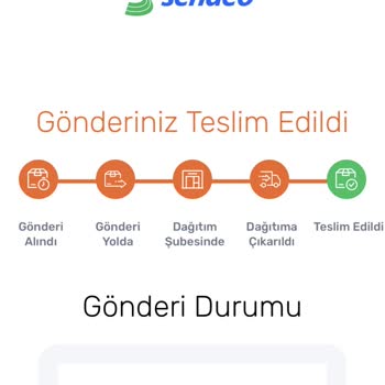Sendeo Kargo Teslim Edilmeyen Ürün Teslim Edilmiş Gözüküyor