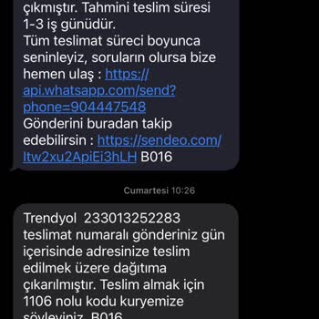 Sendeo Kargo Teslim Edilmeyen Ürün Teslim Edilmiş Gözüküyor