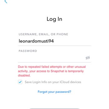 Snapchat Ban Ss06 Kodu