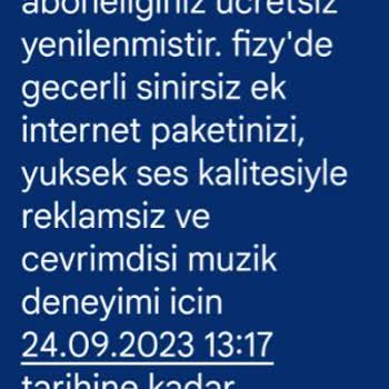 Turkcell Fizy Aboneliği Ve Cayma Bedeli Hakkında Şikayet