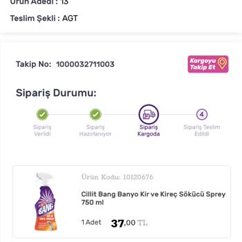 Gratis Ürünlerimi Göndermiyor-teslim Edilmeyen Kargo