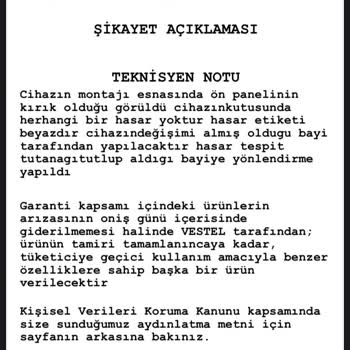 Trendyol Paneli Kırık TV