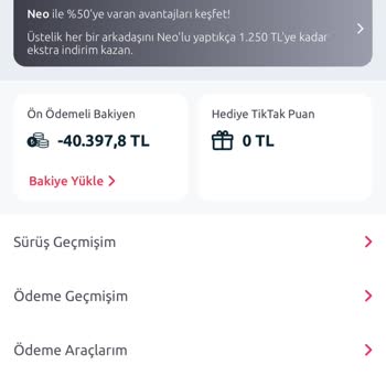 Tiktak Kirala Hesap Çalındı Ve Aracın Kiralandığını Bildirdim Ancak Borç Yansıtıldı