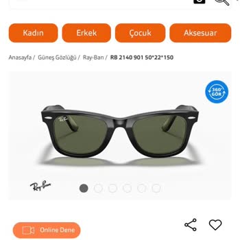 Atasun Optik'ten Aldığım Rayban Gözlükte Yaşadığım Sorunlar