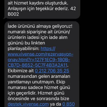 Vivense İade Ürünleri Teslim Almıyorlar