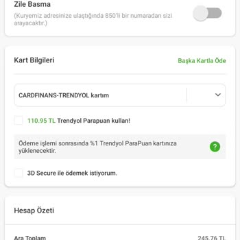 Trendyol Hızlı Market Kampanya İle Hile