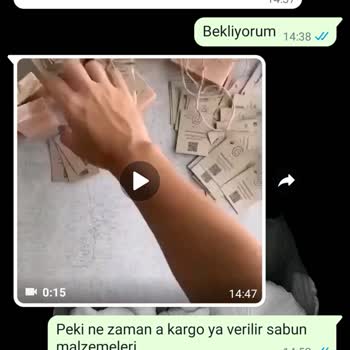 Evde Ekişi Paketleme Arz Paketleme Adı Altında Kaporasız Sabun Paketleme Instagram Sayfası