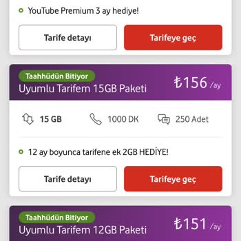 Vodafone Fahiş Fiyatların Düşürülmesi