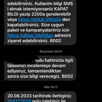 Turkcell Fatura Değişim Sorunu!