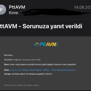 Epttavm Ve Sandalie Mağazası/ Ürün İade Ücretim Yatırılmadı