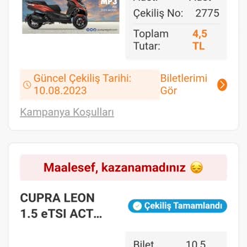 Trendyol Şanslı Çekiliş Şikayet