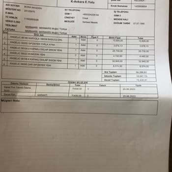 Kelebek Mobilya - Yatak Odası Teslimatı