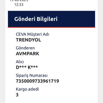 Ceva Logistics Teslimat Sorunu