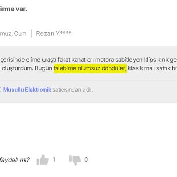 Raks Kırık Parçalı Gönderilen Ürün Sorununu Umursamıyor.