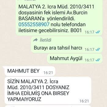 Birikim Varlık Yönetim Tahsil Harcı Avukat